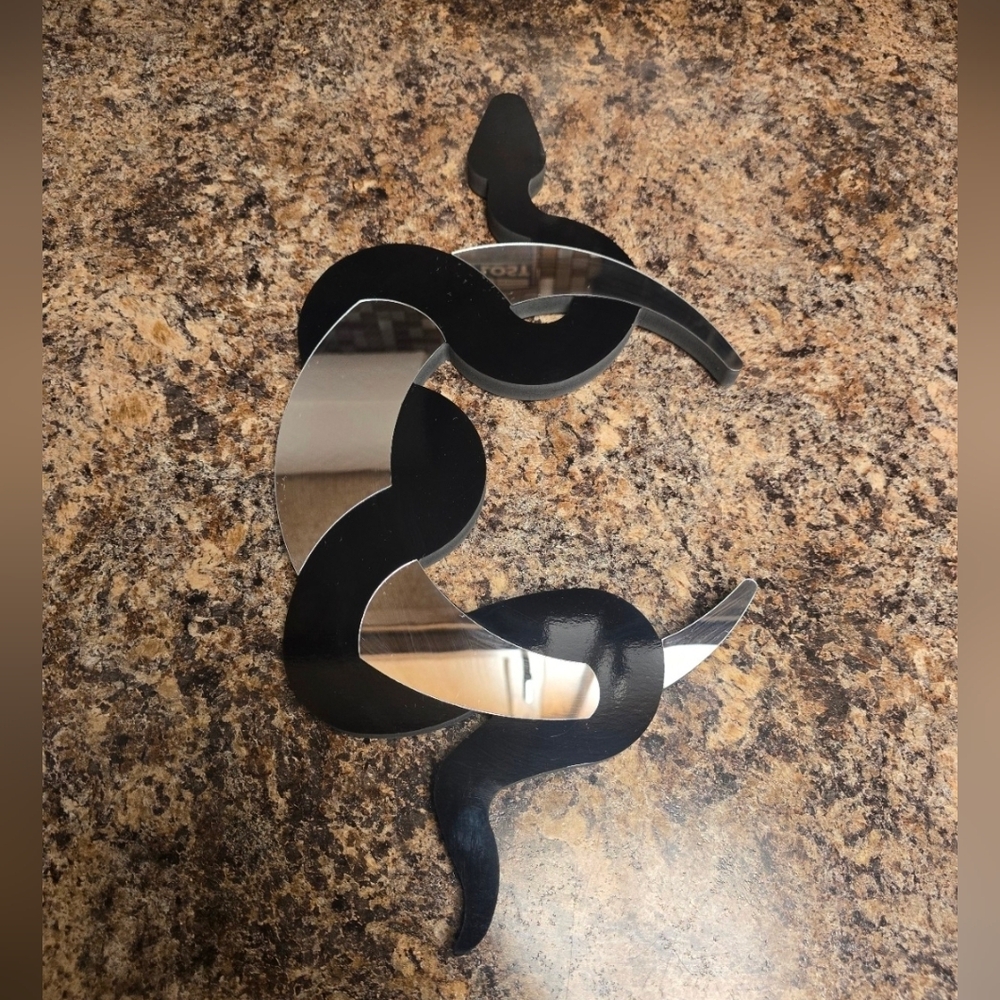 Snake & Moon Mirror